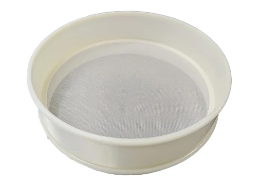 ポリエステル製メッシュふるい（樹脂製メッシュ篩） ふるい直径約：200mm