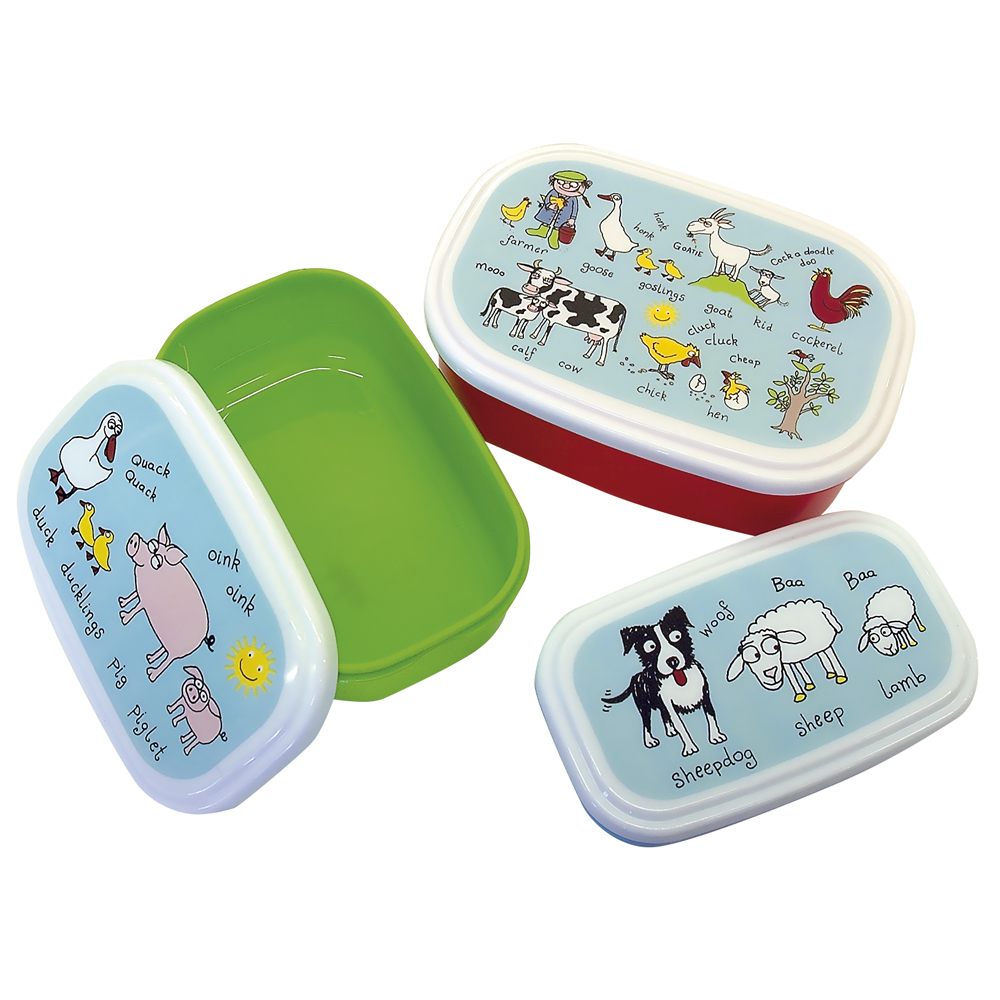 3pcs ランチボックス