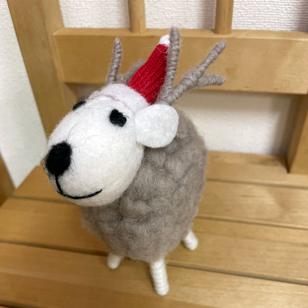 モコモコアニマルトナカイボウシ