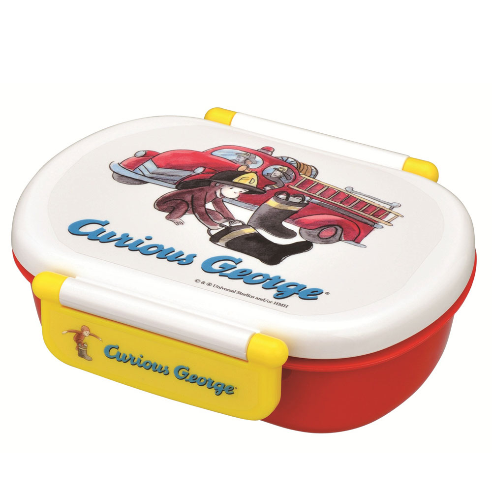 おさるのジョージ 密封ランチ（消防車）