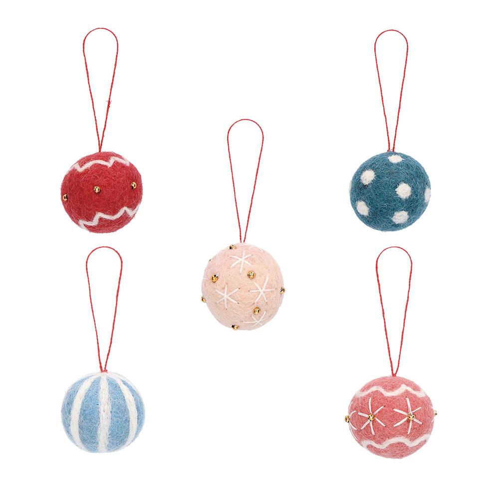 フェルトオーナメント・ボール