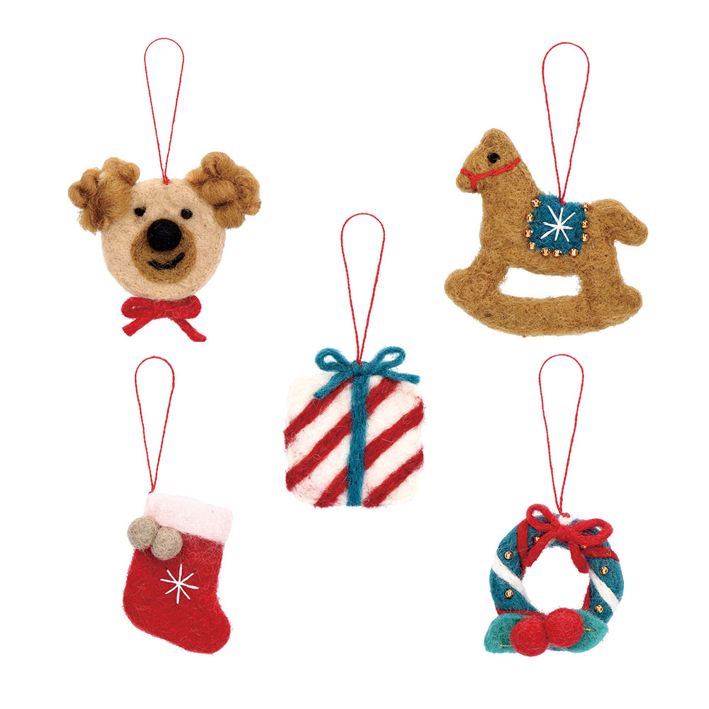 フェルトオーナメント・モチーフ