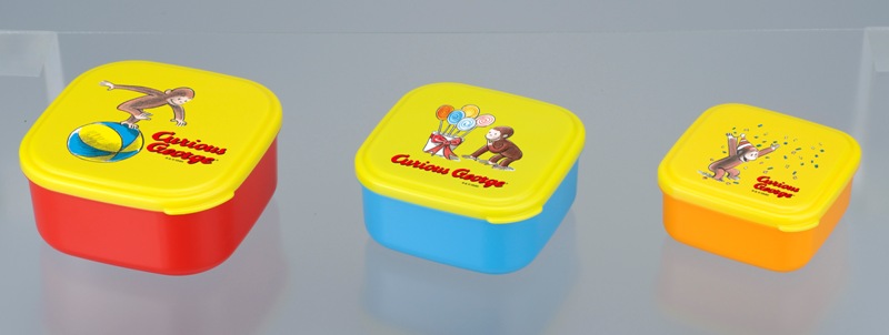 おさるのジョージ ３ピースランチ（ボール）