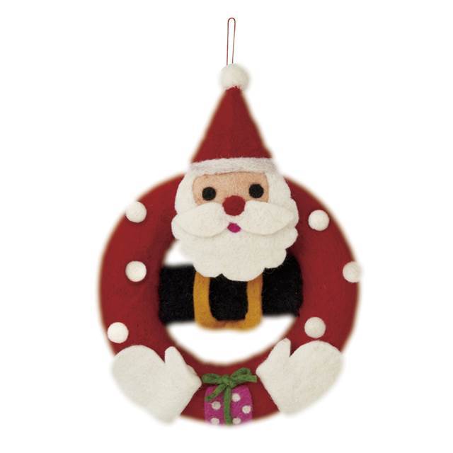 キティ　フェルト　クリスマスリース　2007年 キティ フェルト クリスマスリース 2007年 キティ フェルト クリスマス