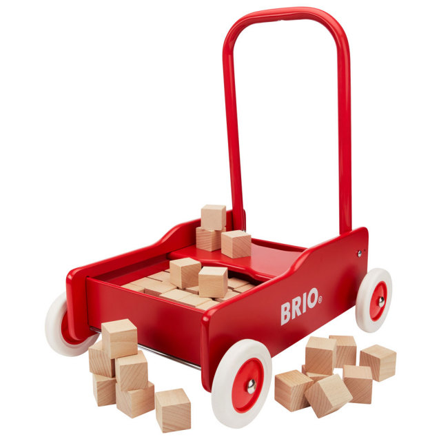 BRIO 30479 ブロック50ピース手押し車