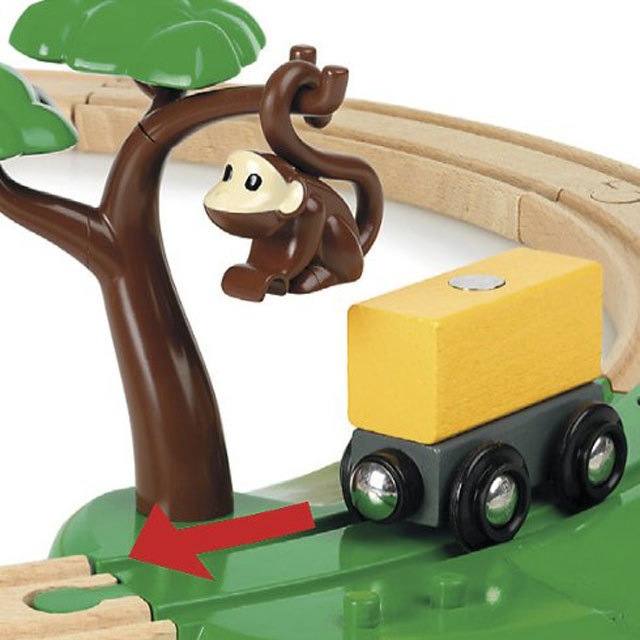 プレゼント付】BRIO サファリサークルセット