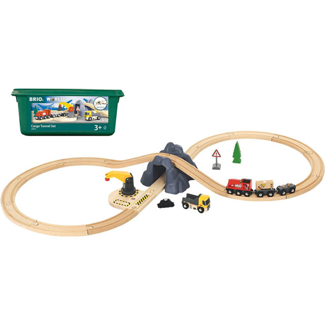 BRIO 2万円分カーゴトンネル8の字セット・マイファーストビギナーセット等 BRIO カーゴトンネル8の字セット 33913