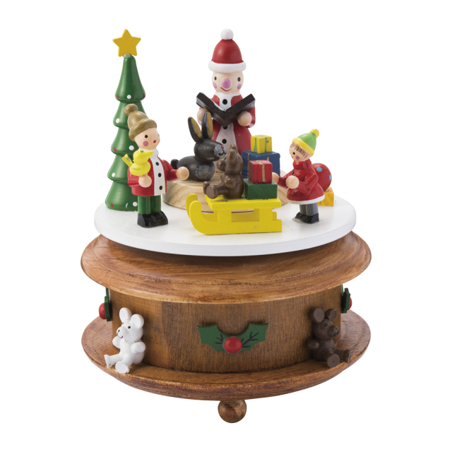 木製オルゴール ○X'mas○