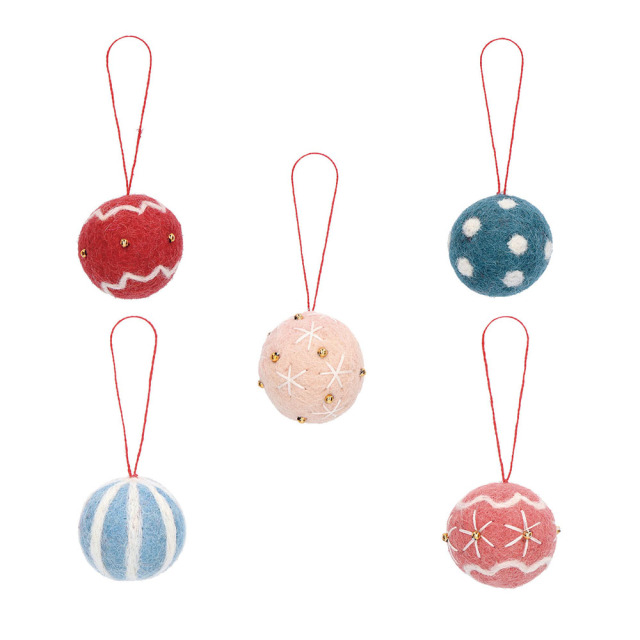 フェルトオーナメント・ボール