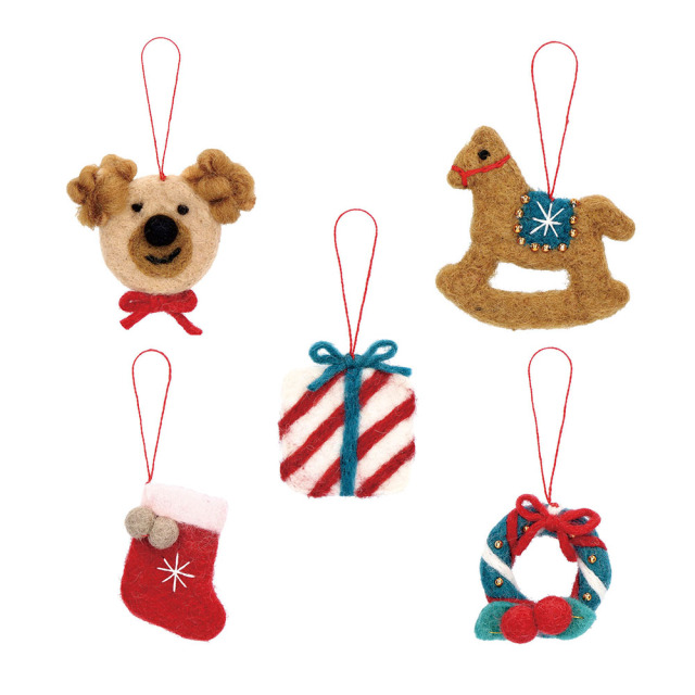 フェルトオーナメント・モチーフ