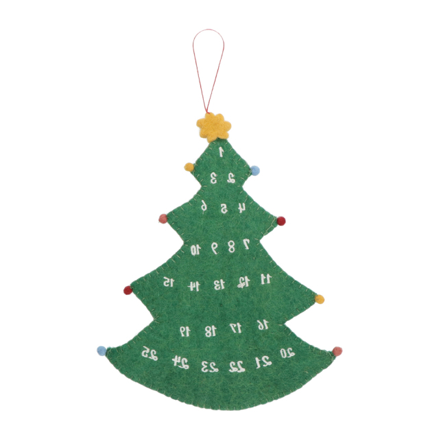 フェルトアドベントカレンダー