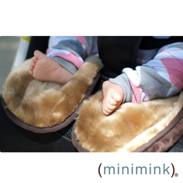 ミニミンク　ベビーカーシート