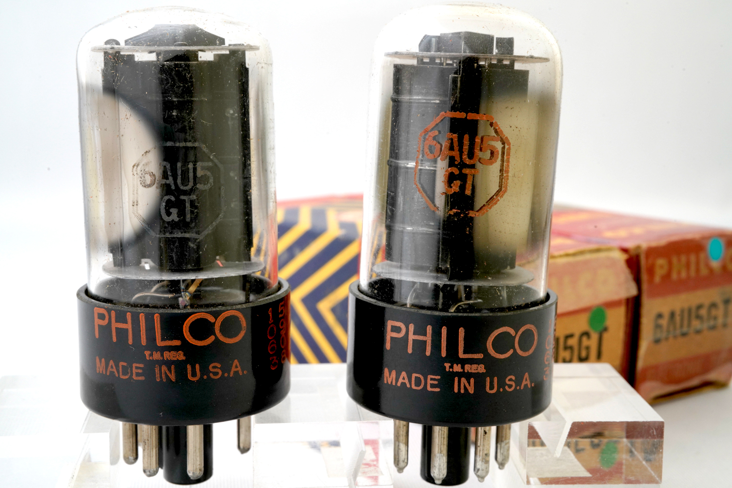6AU5GT PHILCO 2本1組