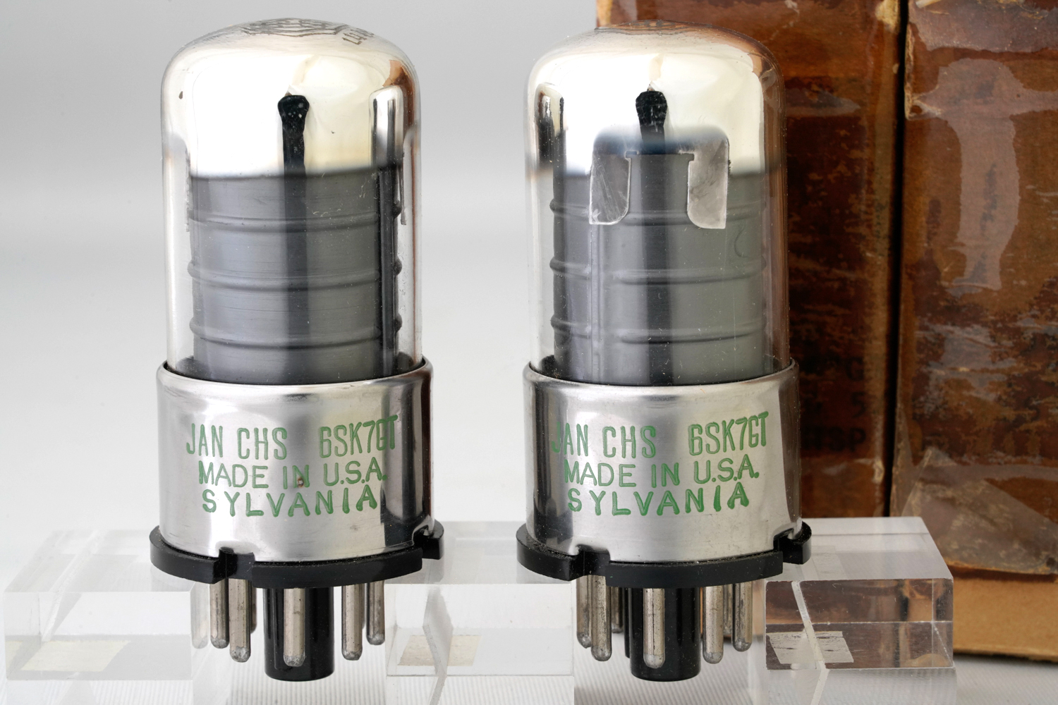 6SK7GT SYLVANIA 2本1組