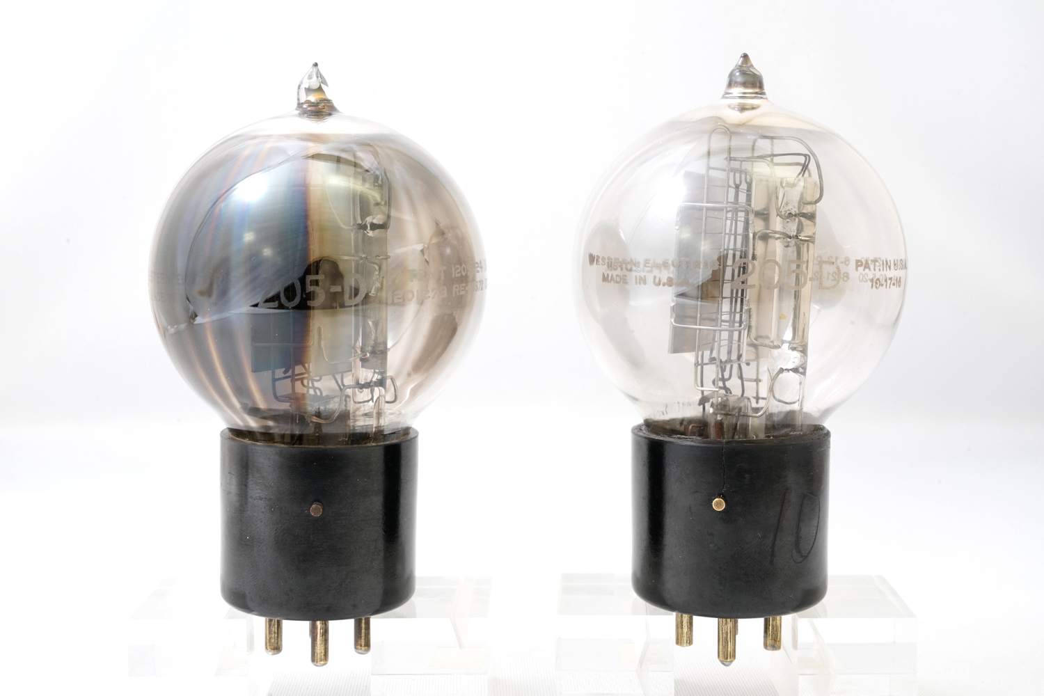 205D Western Electric 丸球型 2本1組