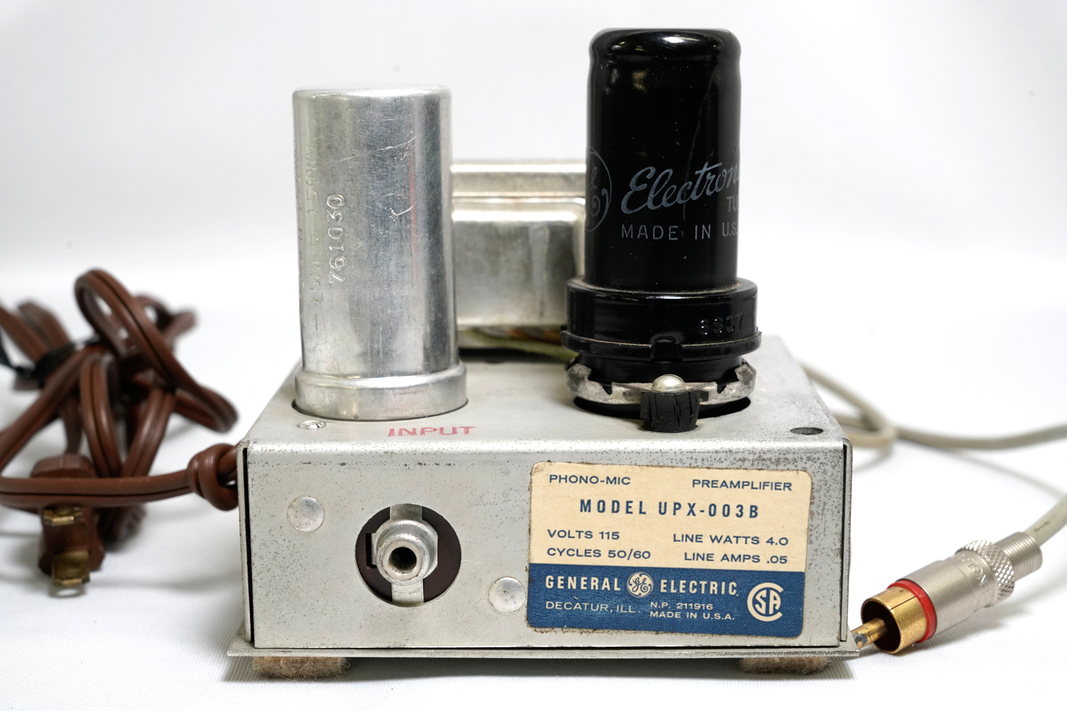 【中古】フォノアンプ GE UPX-003B