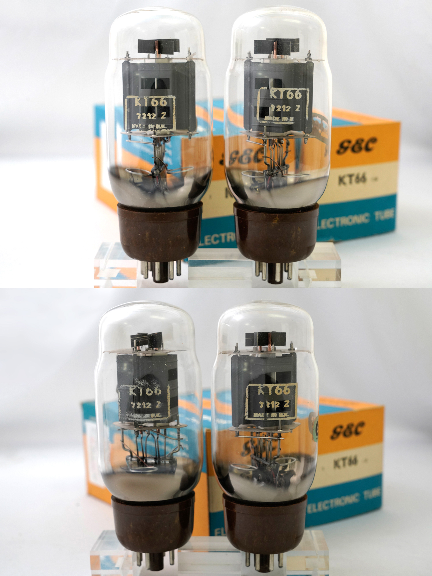 KT66 GEC マッチドペア×2