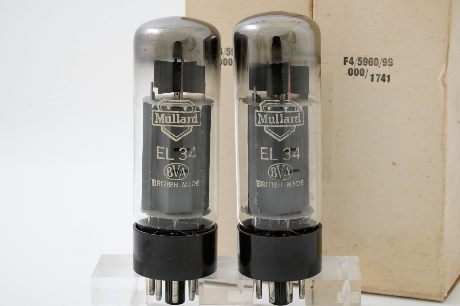 EL34 Mullard マッチドペア