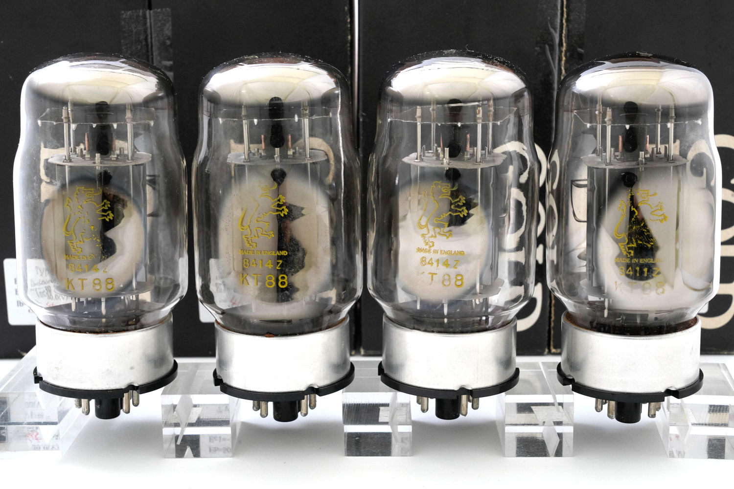 KT88 GOLD LION  (MADE IN ENGLAND) マッチドクワッド