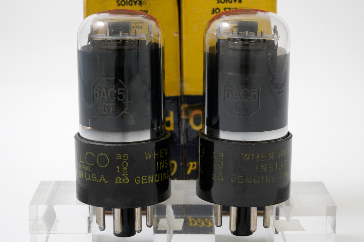 6AC5 PHILCO マッチドペア