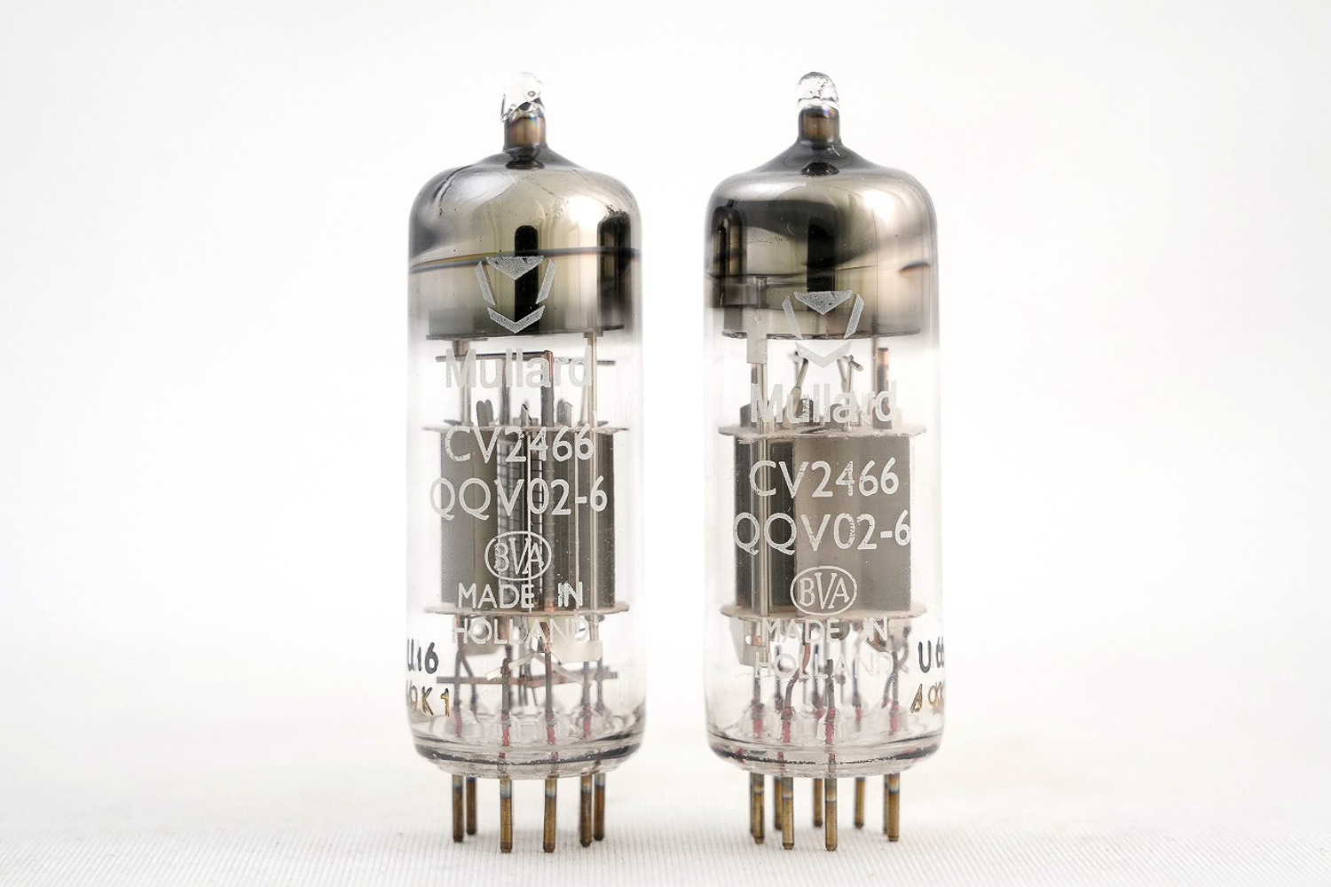 CV2466 / QQV02-6  Mullard マッチドペア