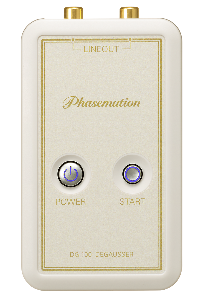 Phasemation DG-100 デガウザー　(MC昇圧トランス、鉄芯入りMCカートリッジ用消磁器）