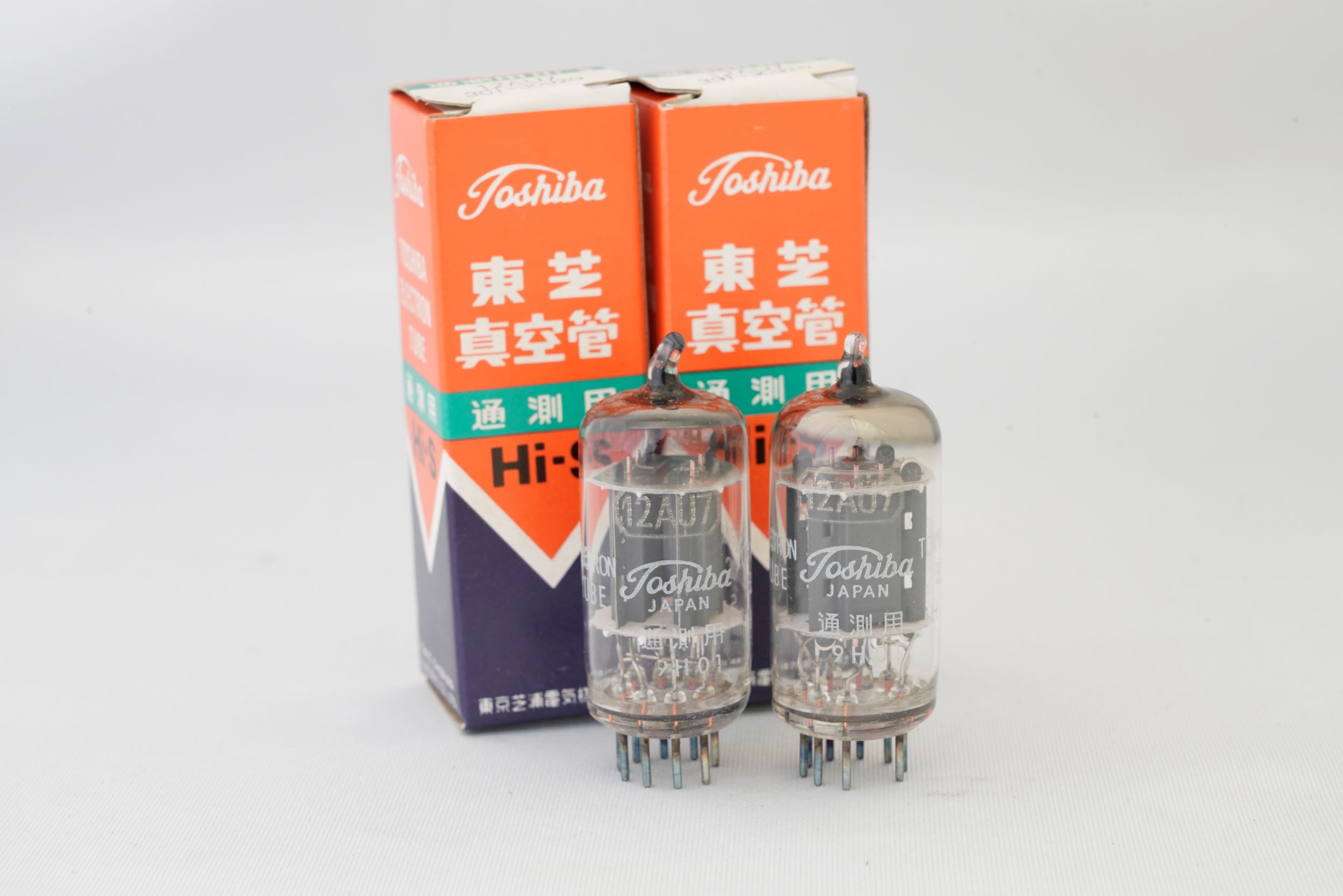 12AU7 東芝 Hi-S 通測用  NOS 2本1組