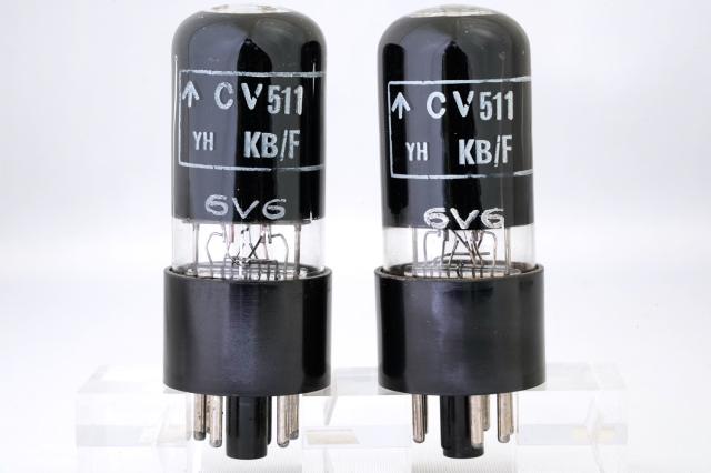 6V6GT/CV511 STC マッチドペア