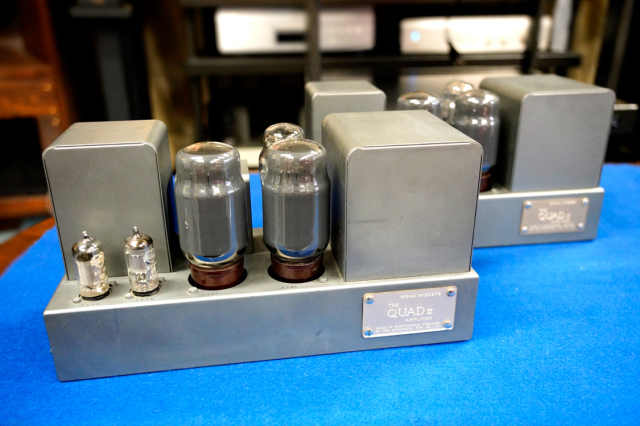 【中古・希少】QUAD2 モノラルパワーアンプ×2台