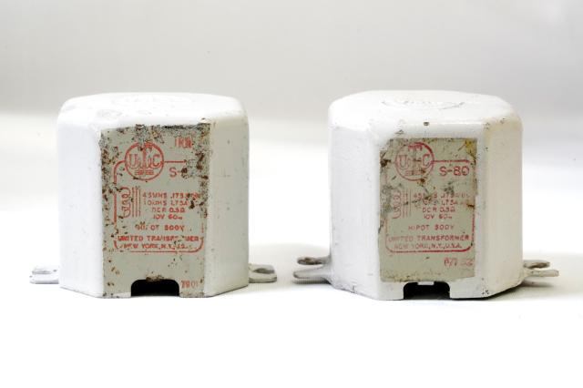 【中古】チョークトランス UTC S-80 ペア