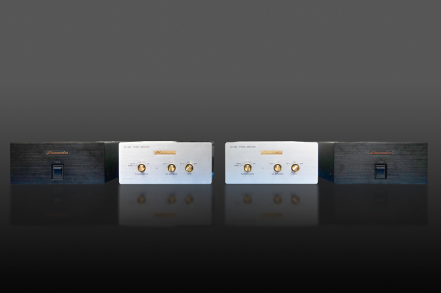 【中古】管球式フォノアンプ Phasemation EA-1000×2台、EA-1000G×1台のセット +追加電源PS-1000×1台
