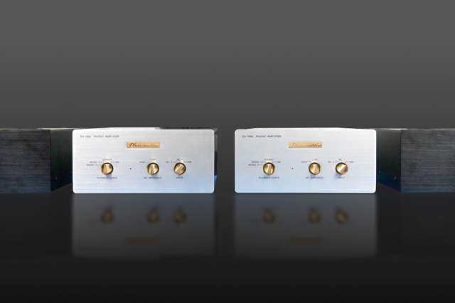 【中古】管球式フォノアンプ Phasemation EA-1000×2台、EA-1000G×1台のセット +追加電源PS-1000×1台