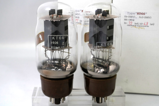 ◆KT66 GEC マッチドペア