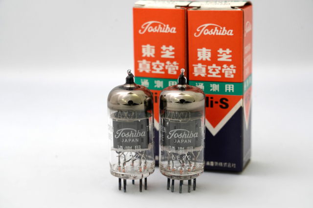 12AX7 東芝 Hi-S 通測用 NOS 2本1組