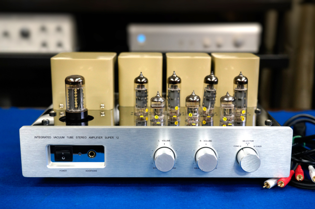 【中古】真空管ステレオアンプ TRN SUPER12