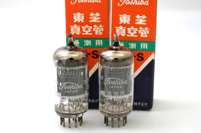 12AU7 東芝 Hi-S 通測用  NOS 2本1組