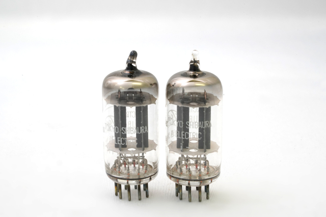 12AU7 東芝 Hi-S 通測用 NOS 2本1組