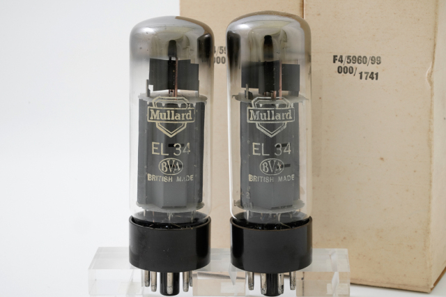 EL34 Mullard マッチドペア