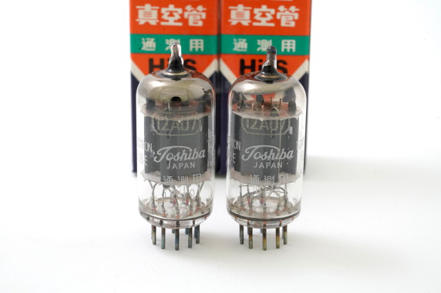 12AU7 東芝 Hi-S 通測用  NOS 2本1組
