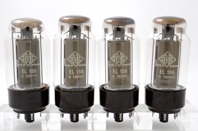 EL156 TELEFUNKEN 自己バイアス マッチドクワッド