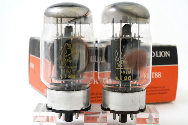 KT88 GOLD LION  (MADE IN ENGLAND) 自己バイアス マッチドペア