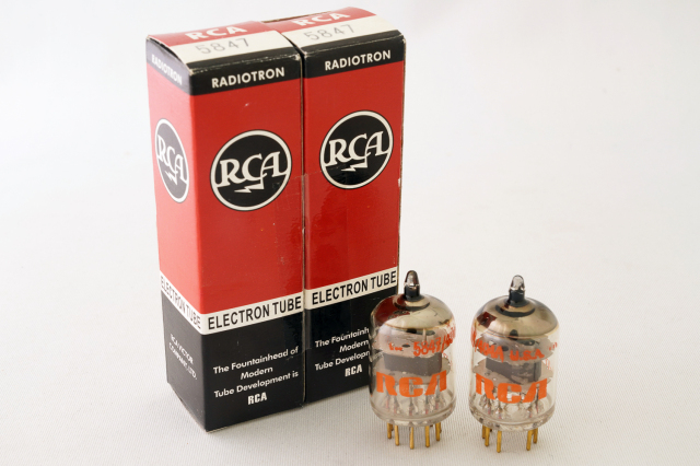 5847 RCA 測定データー付　ペア