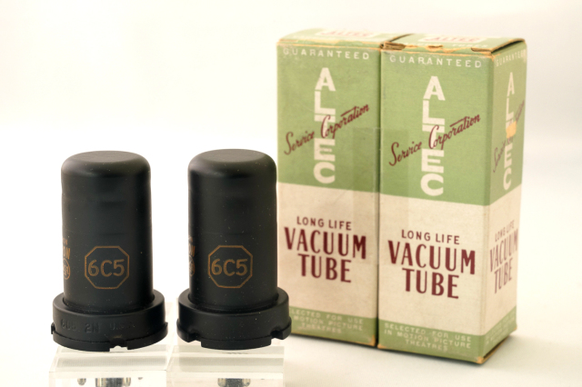 RCA製 ビンテージ真空管「CRC-6L6 / VT-115」2本セット 6C5 RCA 2本1組
