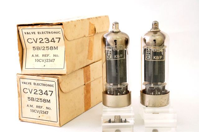 CV2347 5B/258M VALVE ELECTRONIC マッチドペア