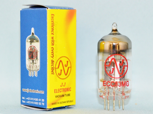 真空管　ecc83s JJ ECC83S - テクソル オンラインショップ | 高品質真空管