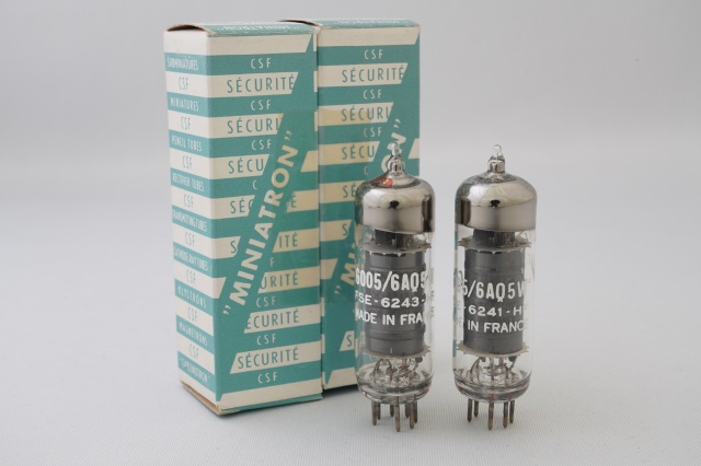 6AQ5 MINIATRON マッチドペア