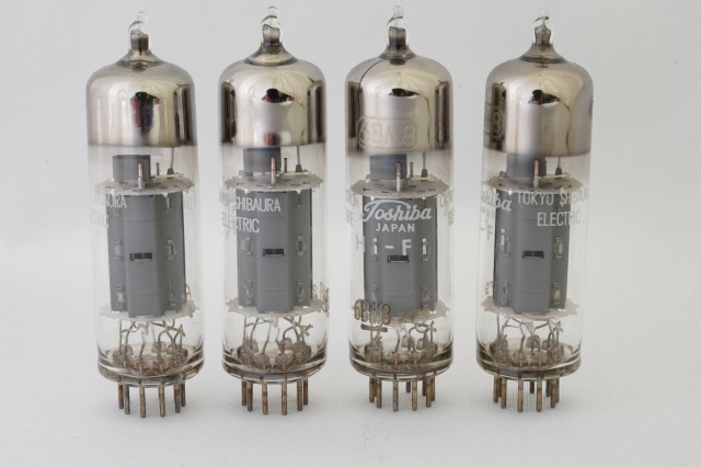 真空管　6BM8　シーメンス　ナショナル　8本セット　未使用 真空管 6BM8 シーメンス ナショナル 8本セット 未使用