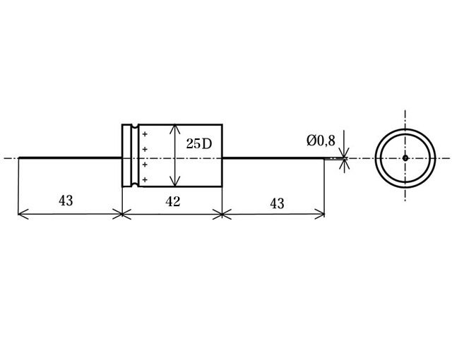 ANH100/500 100μF/500V JJ 電解コンデンサー