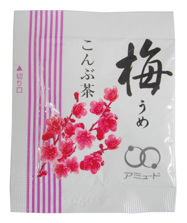 梅こんぶ茶 お茶 梅こんぶ茶（2g × 15袋入） 小袋 調味料 アミュード コブクロ【メール便対象】