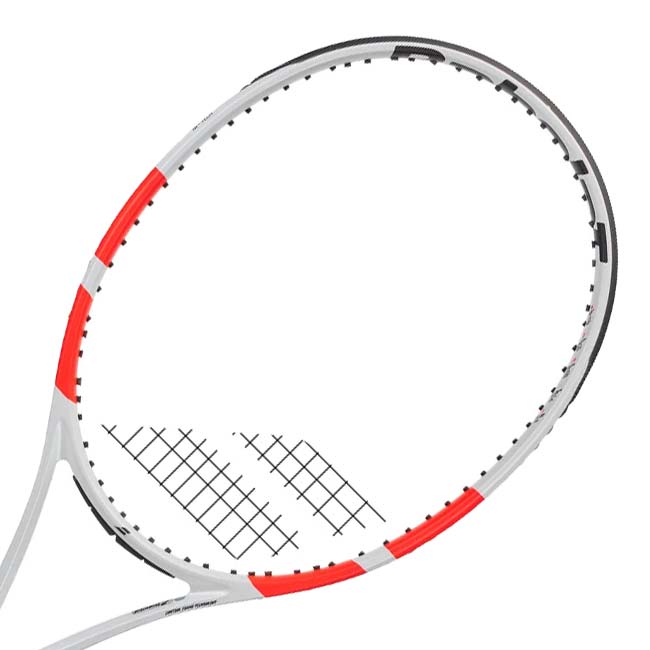 【10％OFFマジッククーポン対象】バボラ(Babolat) 2024 PURE STRIKE 100 16×20 ピュアストライク100 16×20 (305g) 海外正規品 硬式テニスラケット 101534-323 ホワイト×レッド×BK(24y2m)[NC]
